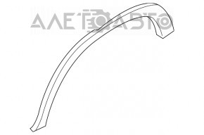 Накладка крила арка задня ліва BMW X5 F15 14-18 Pure Experience, структура, подряпини