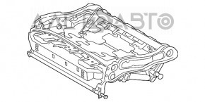 Водительское сидение BMW X5 F15 14-18 с airbag, электро+механ, Sport
