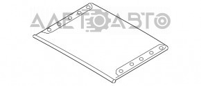 Шторка панорами передня BMW X5 F15 14-18 чорна ANTHRAZIT