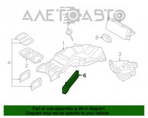 Сухой тен 3 рядя BMW X5 F15 14-18