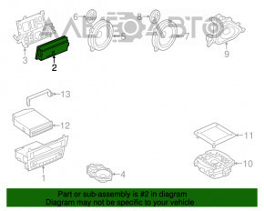 Підсилювач BMW X5 F15 14-18 Harman Kardon