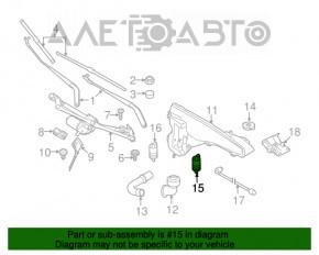 Мотор омывателя фар BMW X5 F15 14-18