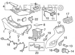 Body Control Module BCM Chevrolet Malibu 19-