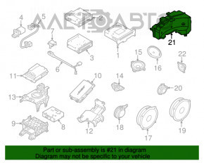 Динамік передній передній лівий Audi A6 C7 12-18 Bose