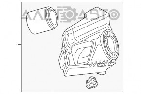 Корпус повітряного фільтра Audi A6 C7 12-15 дорест 2.0 новий OEM оригінал