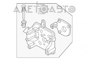 Кронштейн передньої камери Audi A6 C7 12-15