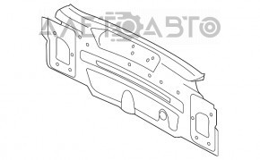 Задняя панель Audi A6 C7 12-18 2 части