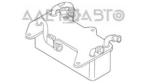 Охладитель масляный АКПП Audi A6 C7 16-18 2.0T, 3.0T AWD