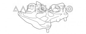 Подушка АКПП Audi A6 C7 12-18 2.0 AWD новий OEM оригінал