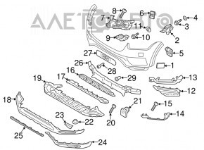 Комп'ютер двері перед лев Ford Fusion mk5 13-