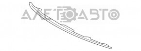 Молдинг наладки переднего бампер Mercedes GLA 15-17