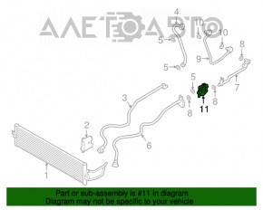 Клапан системи охолодження олії АКПП BMW 5 G30 18-23 530e hybrid