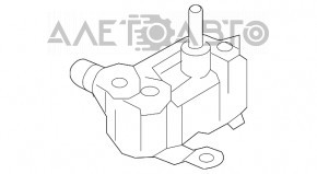 Олійний охолоджувач КПП Ford Fusion mk5 17-20 1.5Т, 2.0T