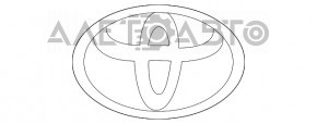 Эмблема логотип TOYOTA двери багажника Toyota Venza 21-