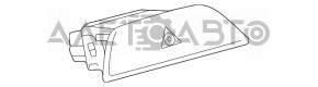 Кнопка аварійки Toyota Venza 21-