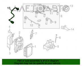 Датчик детонації Ford Fusion mk5 13-20 1.5Т, 1.6Т, 2.0Т, 2.5