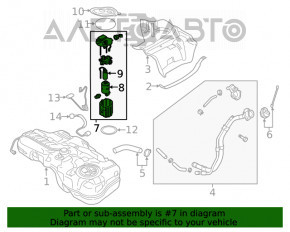 Паливний насос бензонасос Hyundai Kona 18-23 2.0