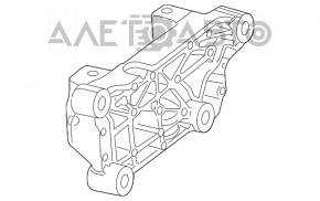 Кронштейн подушки двигуна правий Jeep Cherokee KL 19-23 2.0T