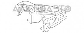 Воздуховод охлаждения ВВБ правый Audi Q5 8R 13-16