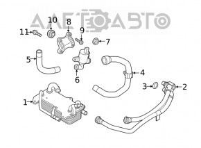 Клапан отопителя Audi A5 F5 17-