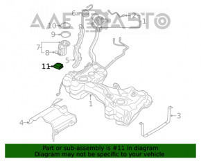 Блок управления топливным насосом VW Jetta 19-