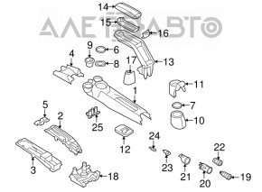 Прикуриватель центральной консоли BMW 5 G30 17-23 задний