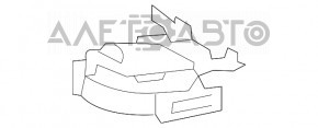 Вентилятор обдува нижней подушки водительского сидения Lexus ES300h ES350 13-18