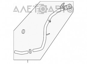 Заливна горловина паливного бака Lincoln MKZ 17-20