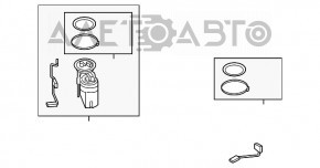 Топливный насос бензонасос BMW X5 F15 14-18 N55