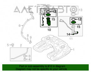 Паливний насос бензонасос BMW X5 F15 14-18 N55