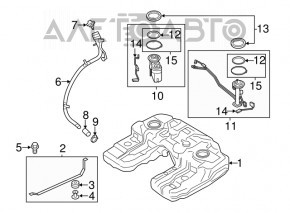 Топливный насос бензонасос BMW X5 F15 14-18 N55