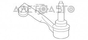 Наконечник рулевой тяги левый BMW X5 F15 14-18