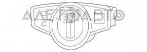 Управление светом Mercedes GLC 16-22