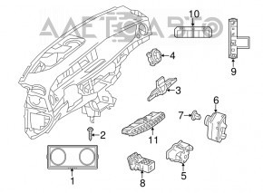 Замок запалювання під Start/Stop Mercedes GLC 300/350e/43 16-19