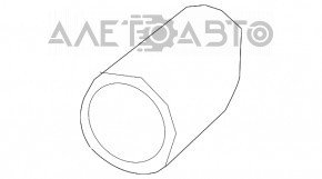 Насадка глушителя правая Audi A5 F5 17-19 5D