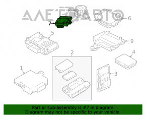 Блок генератора звуку двигуна Audi A5 F5 17-