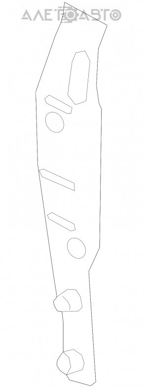 Уплотнитель крыла дверь-крыло правый Audi A5 F5 17-