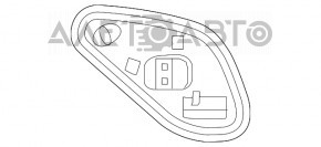 Панель дверей внутрішня передня права Audi A5 F5 17-