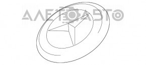 Емблема значок капота Mercedes GLC 16-22 новий OEM оригінал