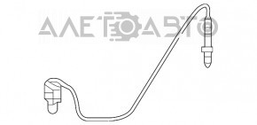 Лямбда-зонд второй Mercedes GLC 300/350e 16-19 2.0
