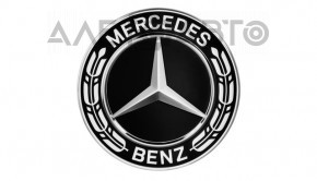 Центральный колпачок на диск Mercedes GLC 16-22 73мм черный