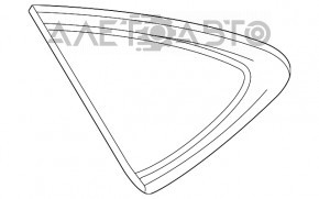 Форточка глухое стекло задняя правая Mercedes GLC 16-22 тонировка