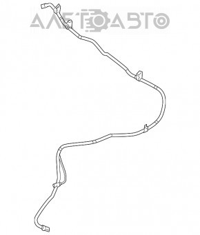 Ланцюг форсунок склоомивача Mercedes GLC 16-19 без підігріву