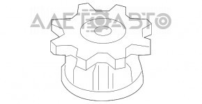 Кріплення запасного колеса Audi A6 C7 12-18
