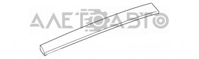 Накладка передней панели правая Infiniti QX50 19- серебро