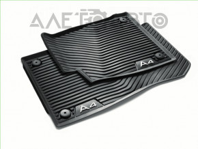 Комплект килимків салону Audi A5 F5 17-5D гума чорна