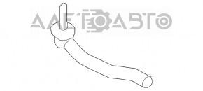 Рулевой наконечник правый Mazda6 09-13 новый неоригинал CTR