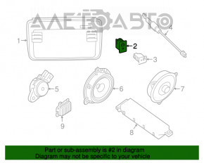 USB HUB, AUX Nissan Leaf 18-22