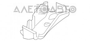 Корпус блоку запобіжників підкапотного нижня частина Lexus RX400h 06-08