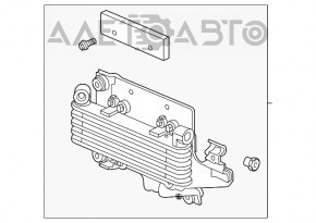 Олійний охолоджувач АКПП Acura TLX 15-3.5